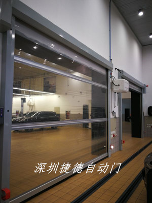 梅州兴宁市快速卷帘门与门禁门控系统 携手共进的智慧升级